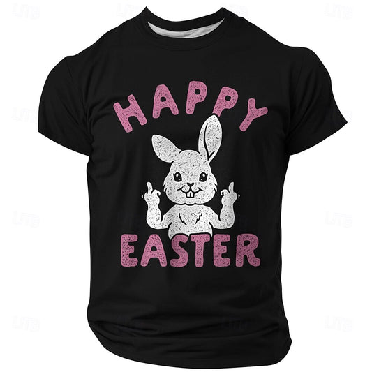 Easter Rabbit Graphic T-Shirt