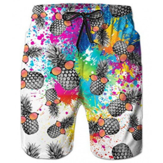 Graphic Prints Swimming Trunks Board Shorts