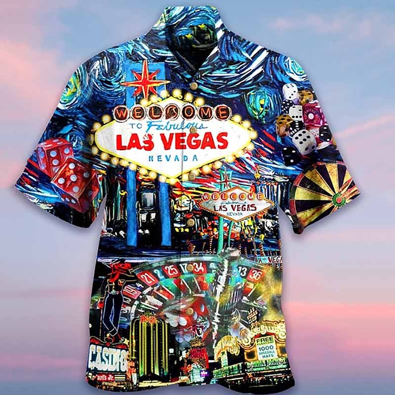 Poker Darts Hawaiian Shirt