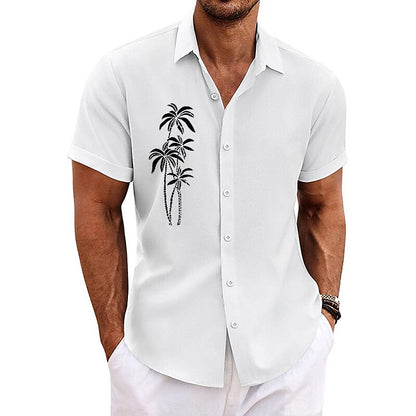 Tropical Coconut Hawaiian Shirt