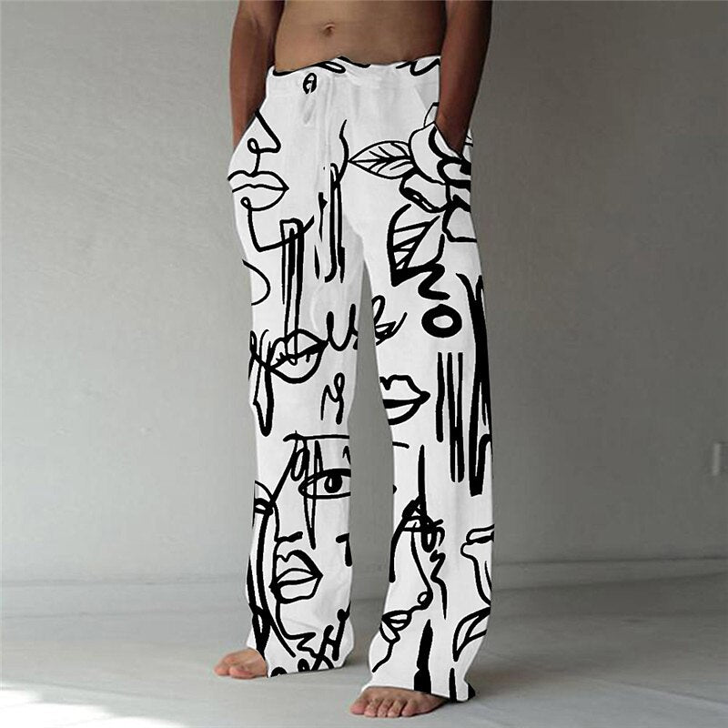 Minimalist Drawing design Trousers Pants