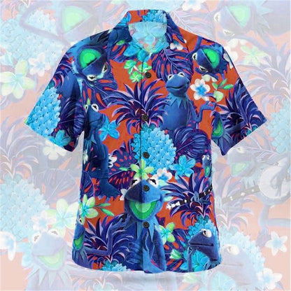 Pineapple Graphic Hawaiian Shirt