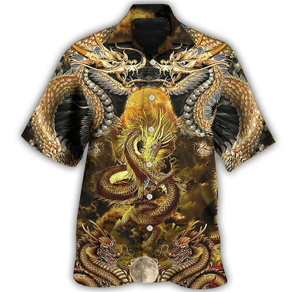 Tropical Fashion Dragon Shirt