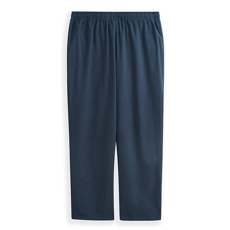 Simple Linen Drawstring Beach Pants