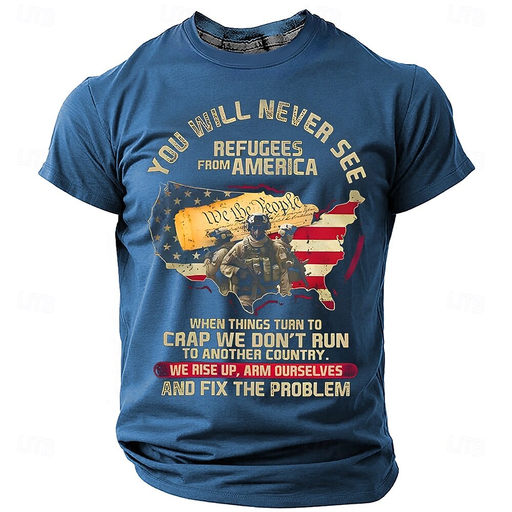 Veterans Day Patriot Crew Tee