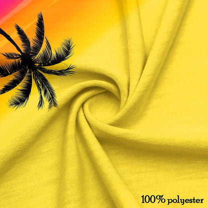 Graphic Coconut Palm Sleeveless Tee