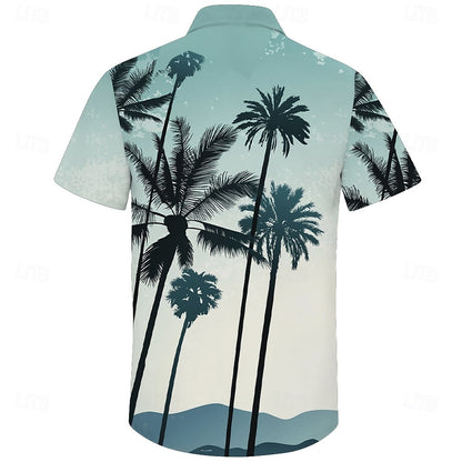 Coconut Tree Print Shirt