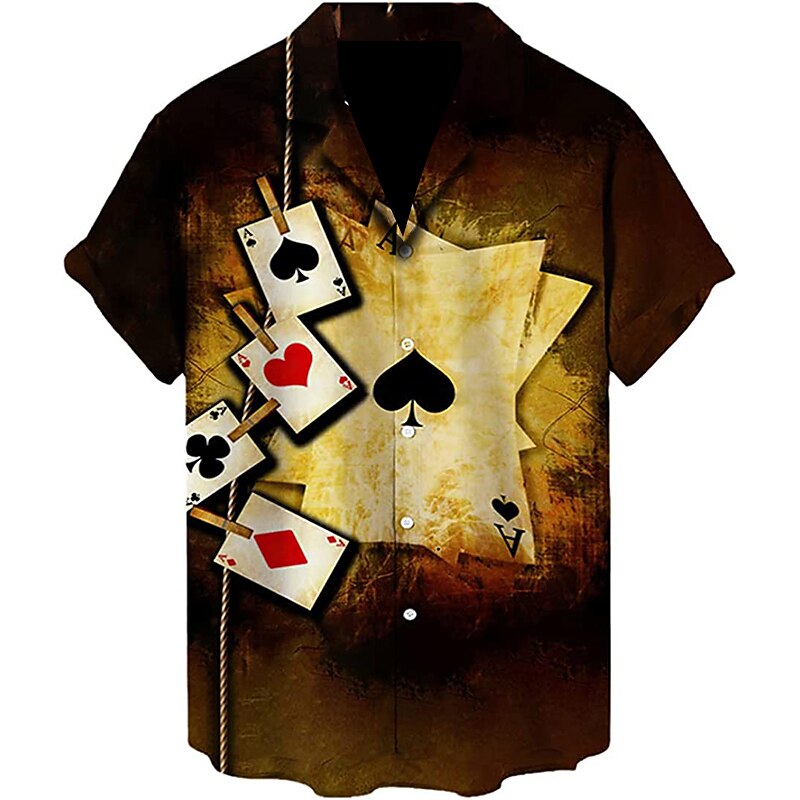 Fashion Designer Poker Shirt