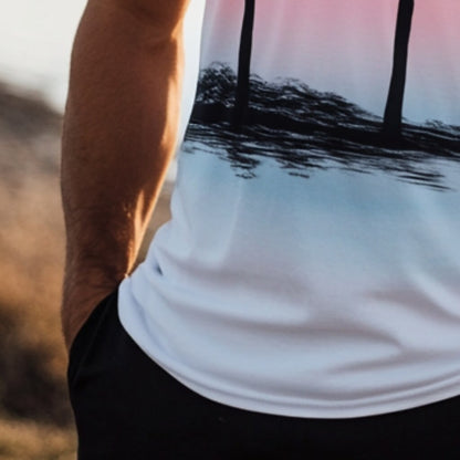 Coconut Tree Sleeveless Tank Top