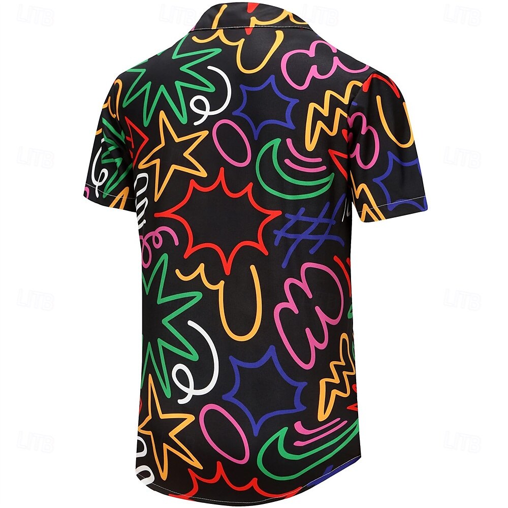 Retro 70s Psychedelic Party Shirt