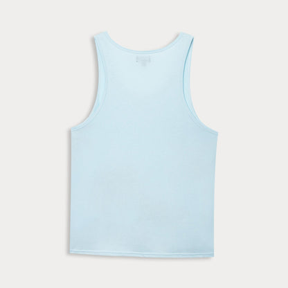 Cotton Graphic Tank Top Coconut Tree