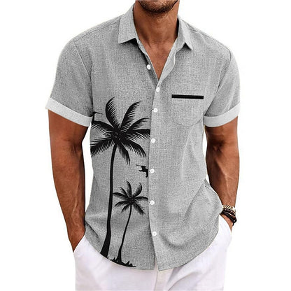 Coconut Tree Aloha Shirt