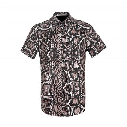 Western Snake Skin Pattern Shirt