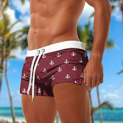 Anchor Swimming Trunks Board Shorts