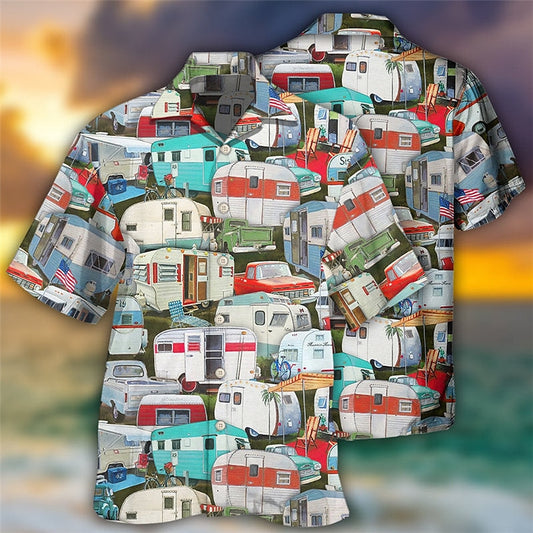 Graphic Print Bus Shirt