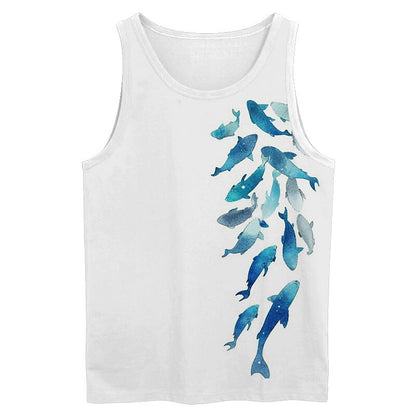 Dolphin 3D Print Tank Top
