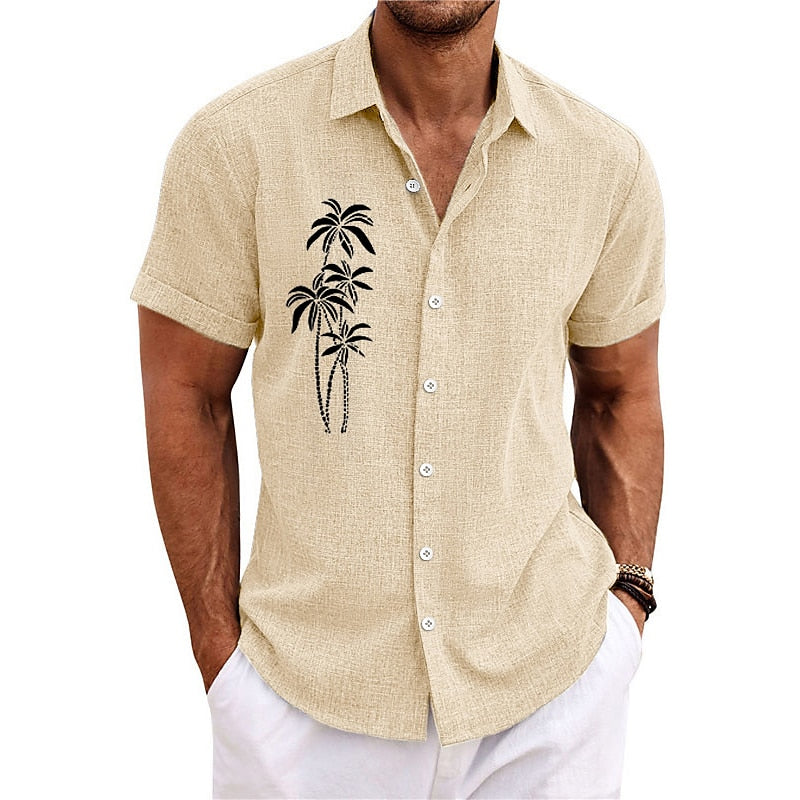 Tropical Coconut Hawaiian Shirt