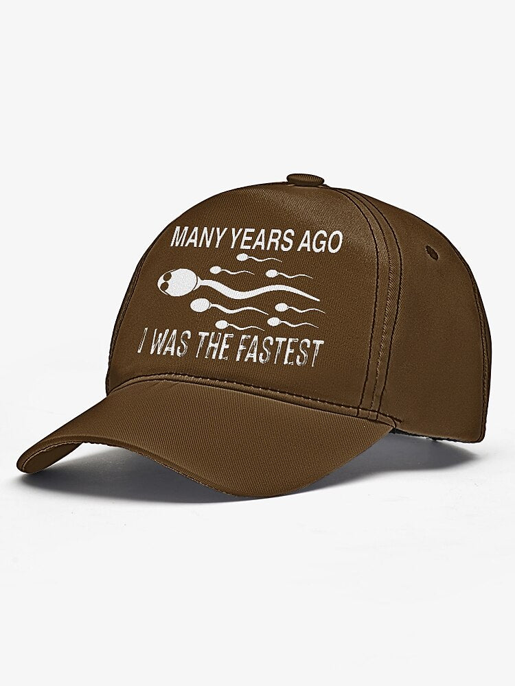 Funny 'Fastest' Quote Baseball Cap