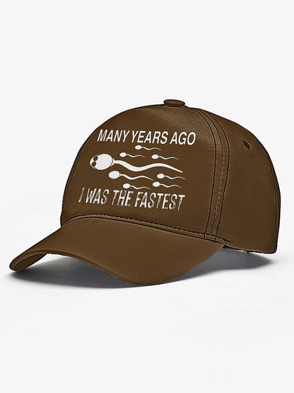 Funny 'Fastest' Quote Baseball Cap