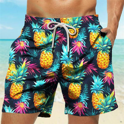 Bañador tipo short de piña