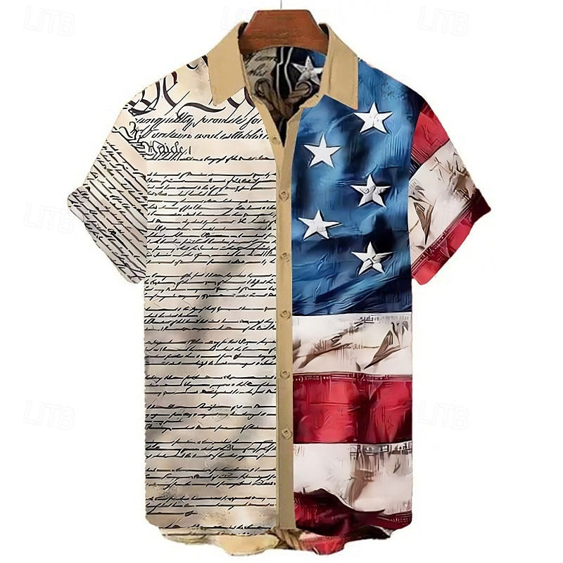 American Independence Day American Flag Shirt