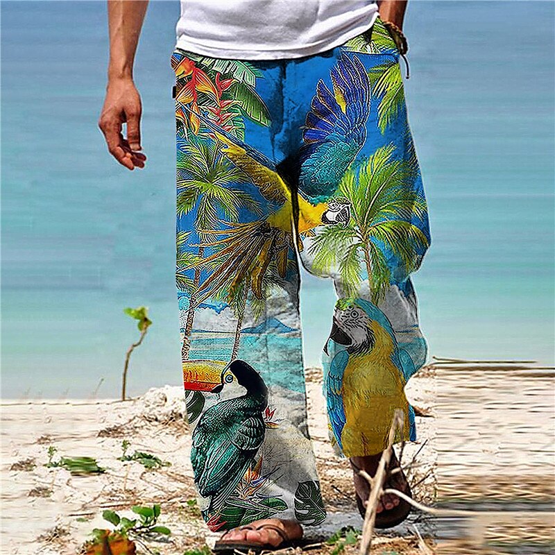 Pantalones con diseños artísticos en 3D