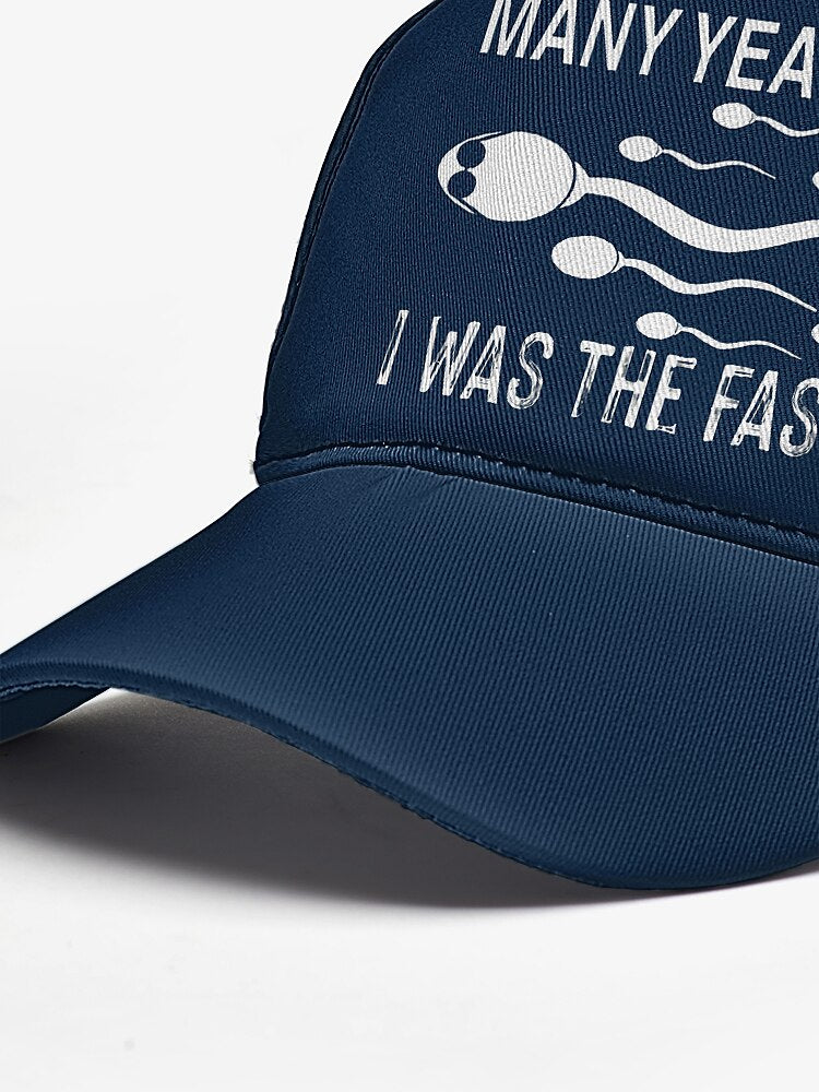 Funny 'Fastest' Quote Baseball Cap