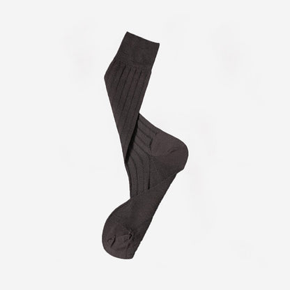 Classic Solid Color Knit Socks