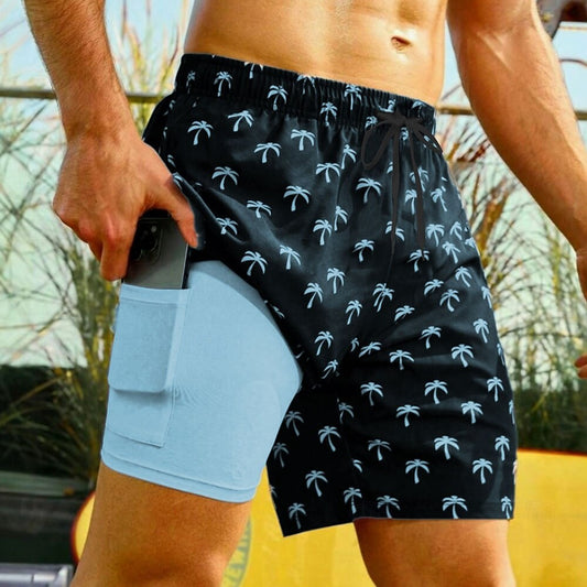 Coconut Tree Swim Shorts