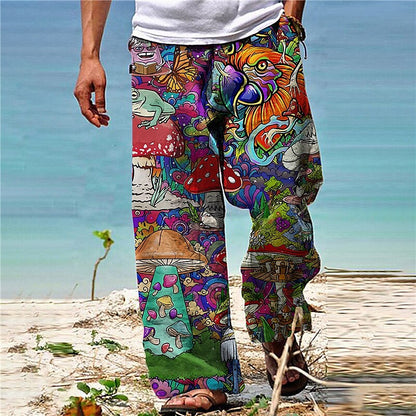 Pantalones Pantalones de verano Pantalones de playa