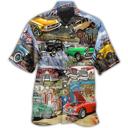 Car Summer Hawaiian Shirt