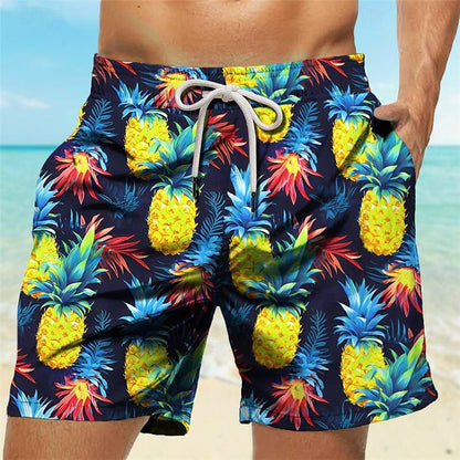 Bañador tipo short de piña