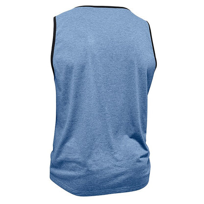 Sleeveless Muscle Tank with Pocket