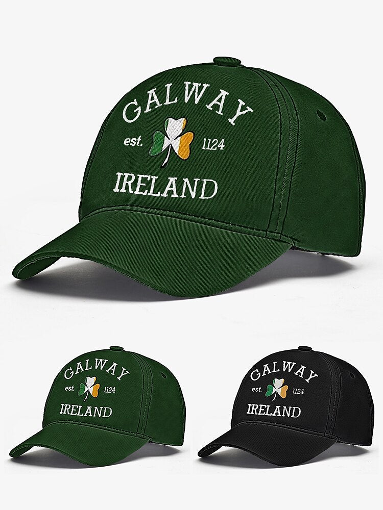 St. Patrick's Galway Shamrock Baseball Cap
