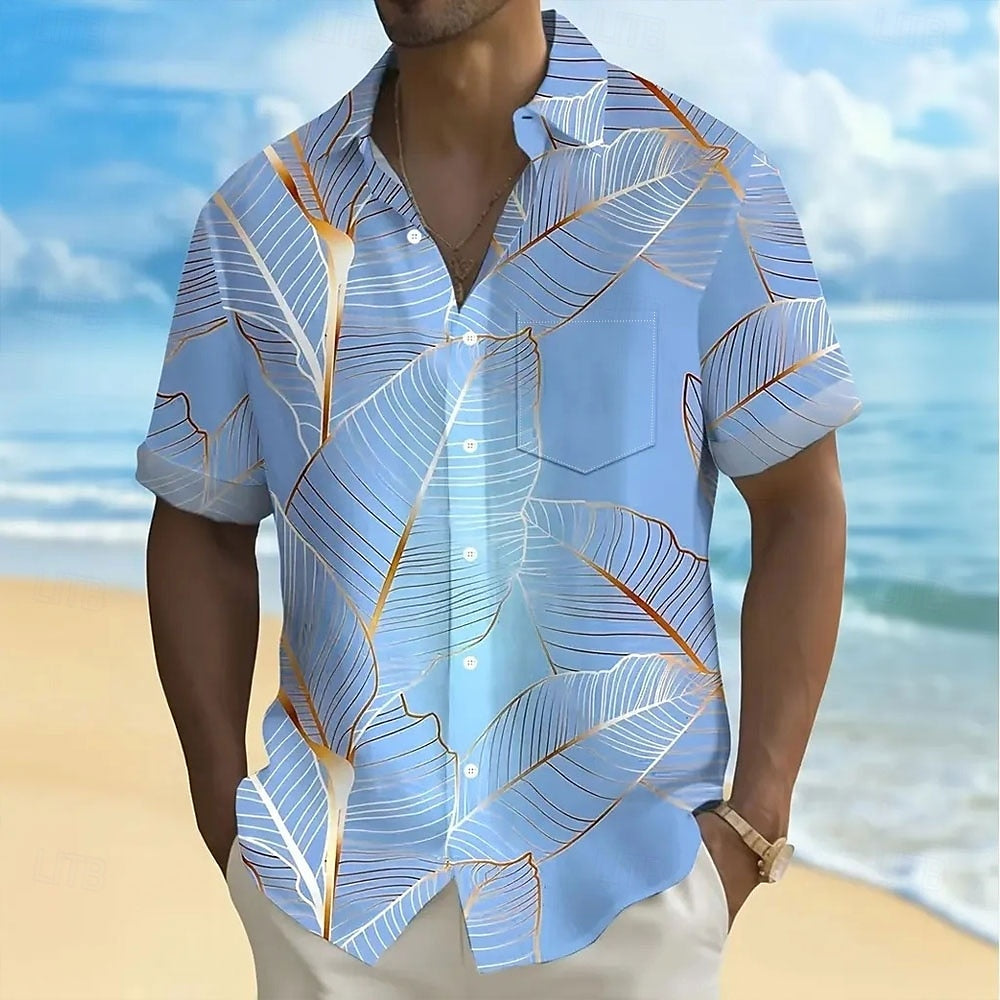 Palm Leaf Tropical Plants Shirt