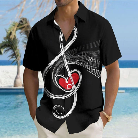 Heart Notes Valentine's Shirt