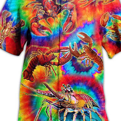 Tropical Shrimp Summer Hawaiian Shirt