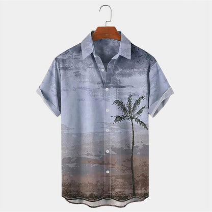 Palm Tree Tropical Aloha Shirt