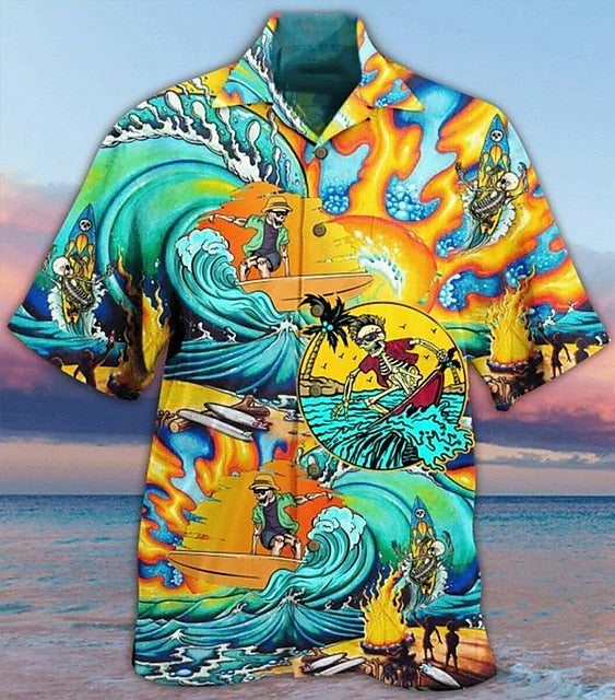 Dragon Coconut Aloha Shirt