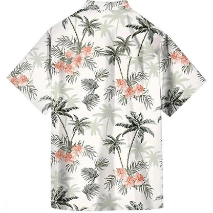 Coconut Floral Hawaiian Shirt