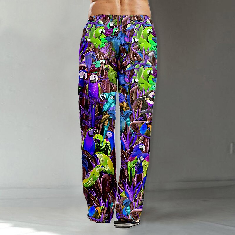 Pantalones con diseños artísticos en 3D