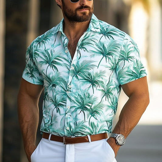 Coconut Tree Hawaiian Shirt