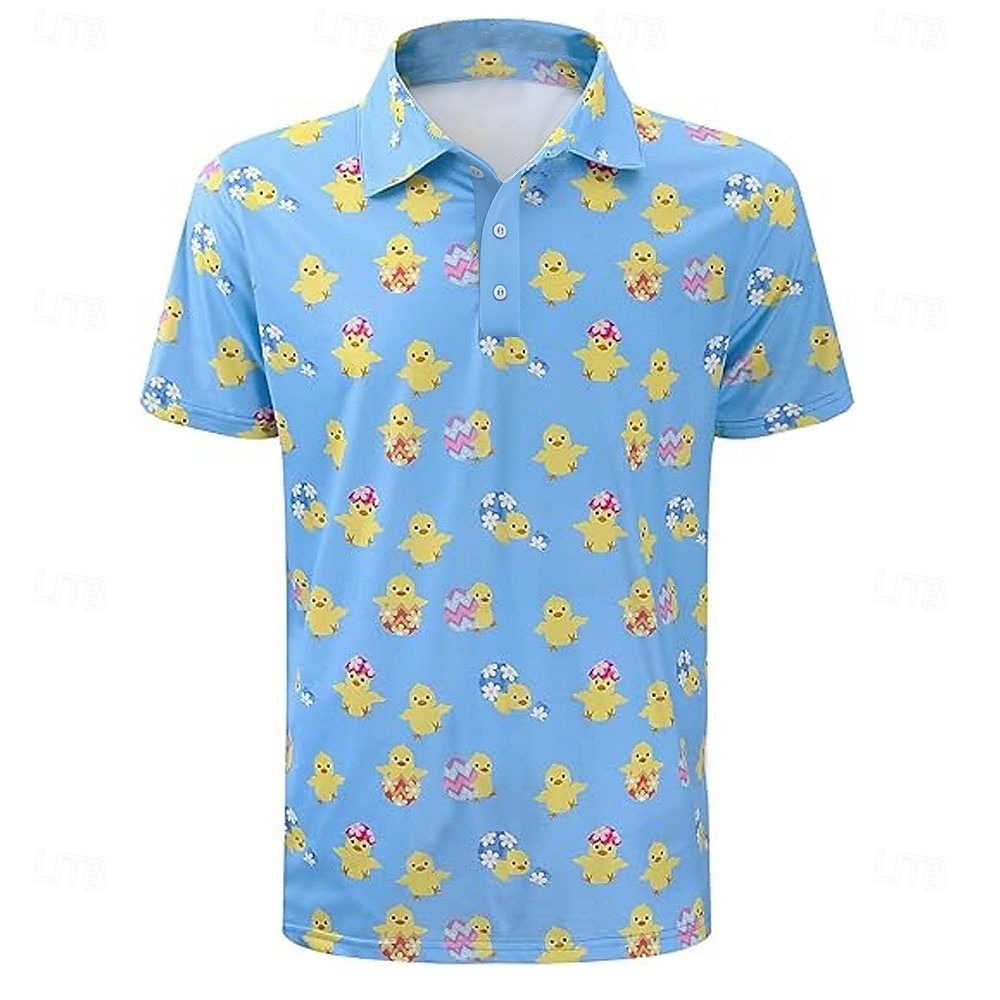 Easter Chick 3D Polo Shirt