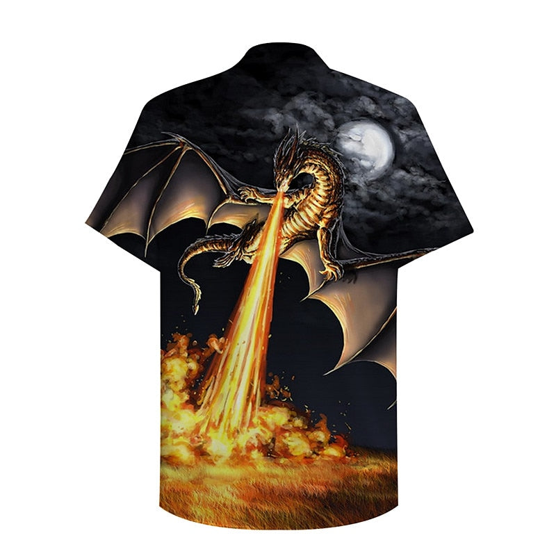 Fashion Designer Animal Dragon Shirt