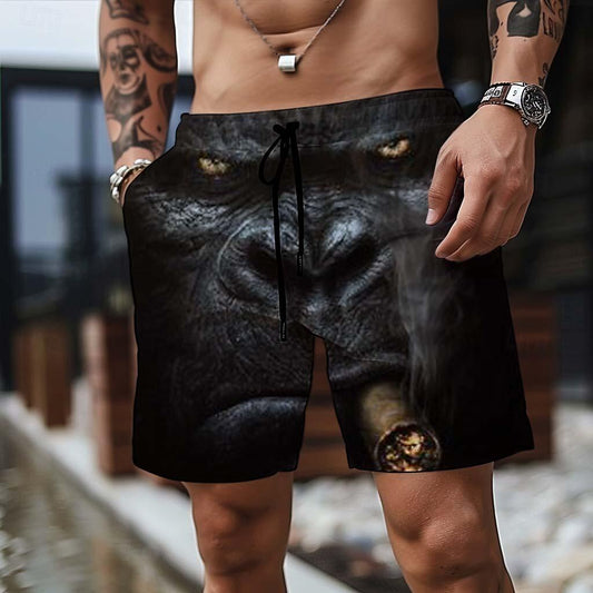 Animal Shark 3D Print Shorts