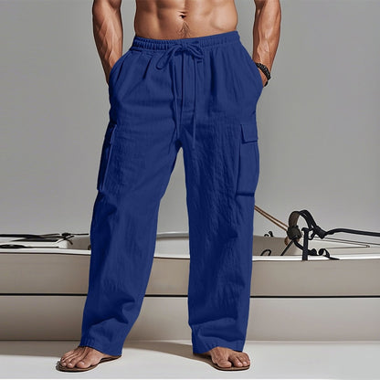 Breathable Gauze Cargo Pants