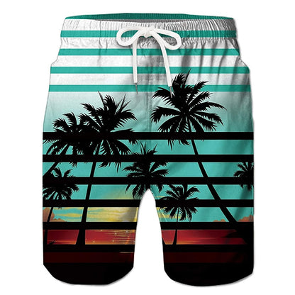 Hawaiian Swimming Trunks Board Shorts