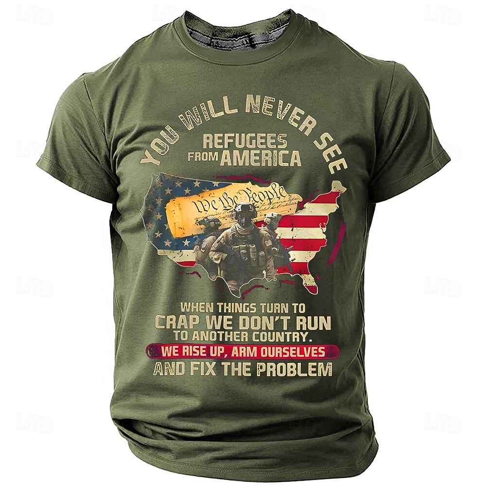 Veterans Day Patriot Crew Tee