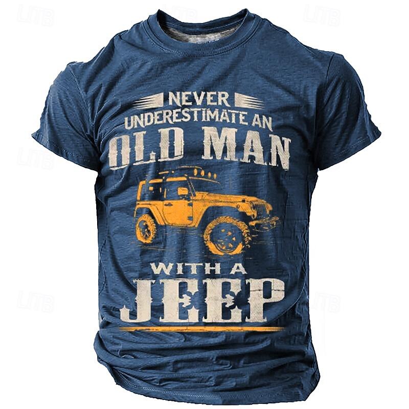 Retro Car Graphic T-Shirt