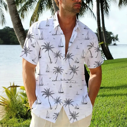 Coconut Tree Hawaiian Shirt